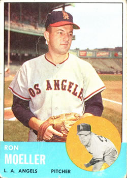 1963 Topps Baseball Cards      541     Ron Moeller